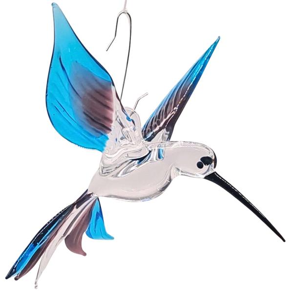Hängevogel, Kolibri ( transp.-lila-blau)